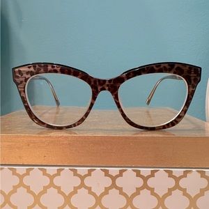 See Eyewear glasses Leopard print cat eye frames